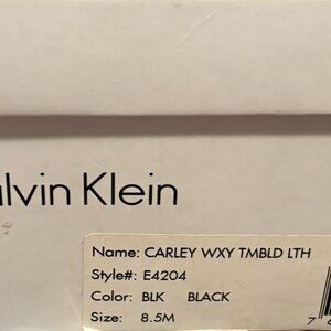 Calvin Klein Back platform heels